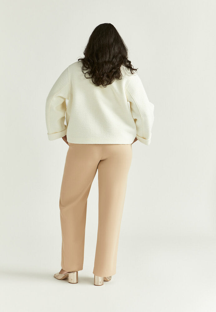 Manteau écru à boutons Bella Xandres