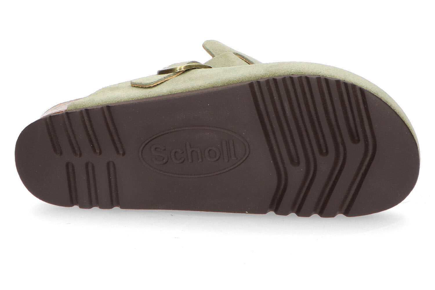 Mocassins en velours kaki Fae Scholl