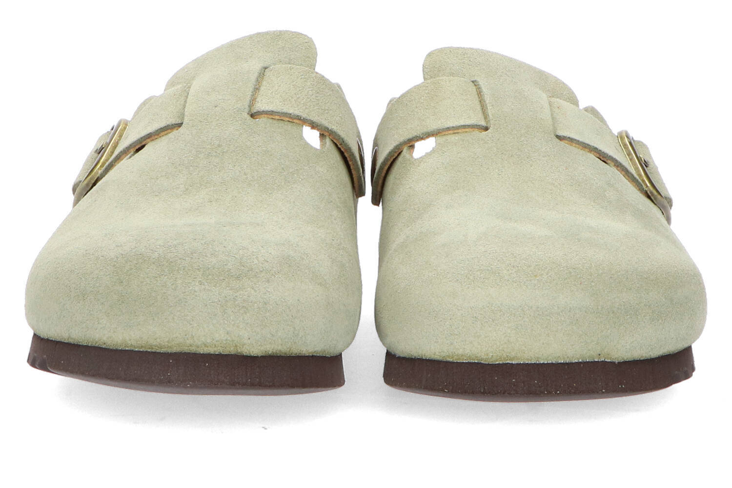 Mocassins en velours kaki Fae Scholl