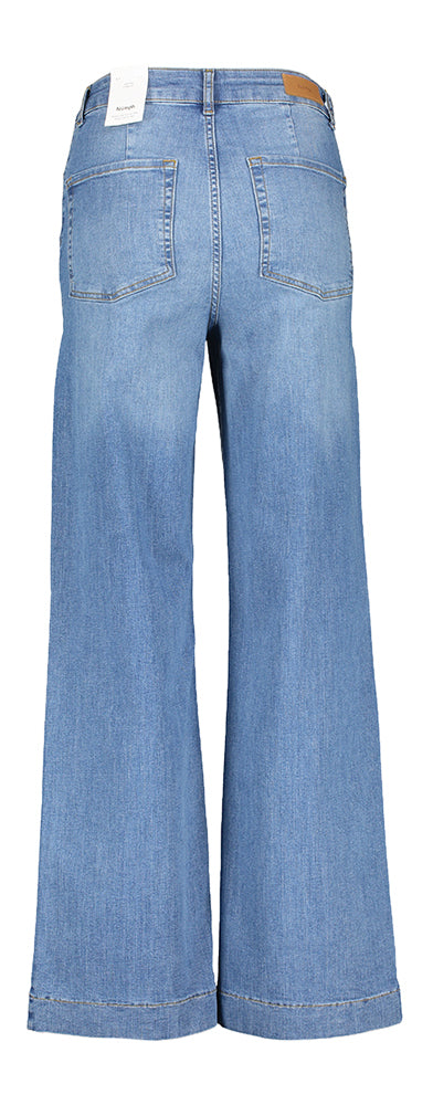 Jean bleu évasé taille haute Paris Numph