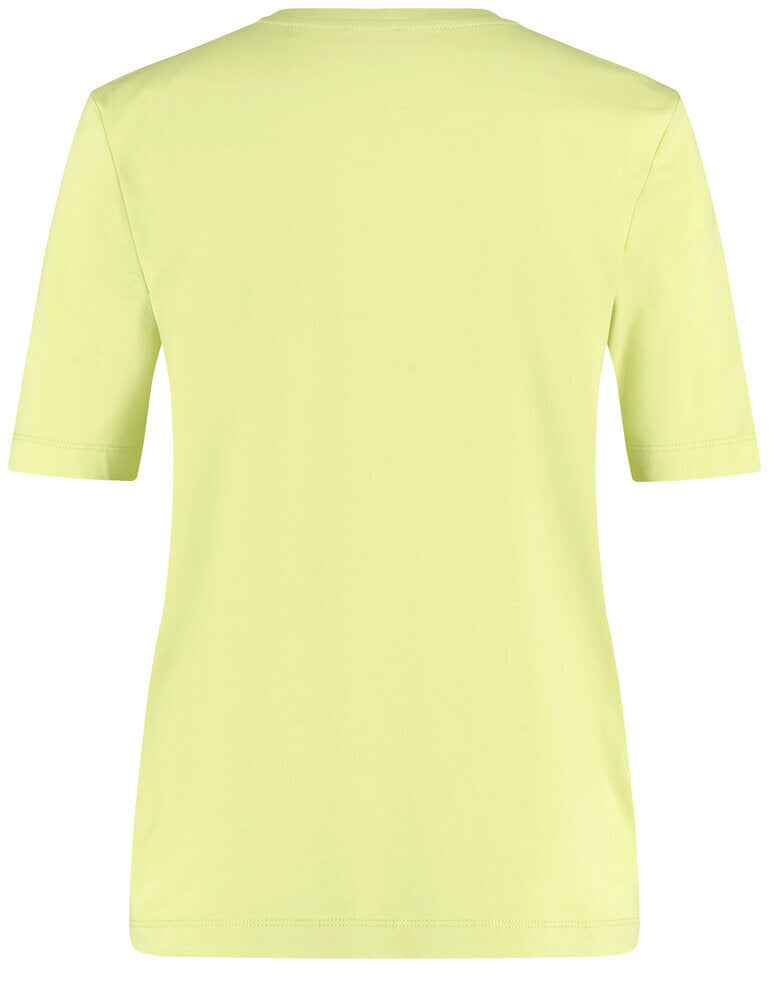 T-shirt à paillettes vert citron Gerry Weber