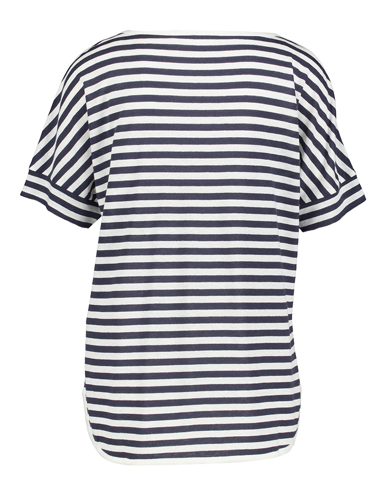 T-shirt rayé bleu et blanc Gerry Weber