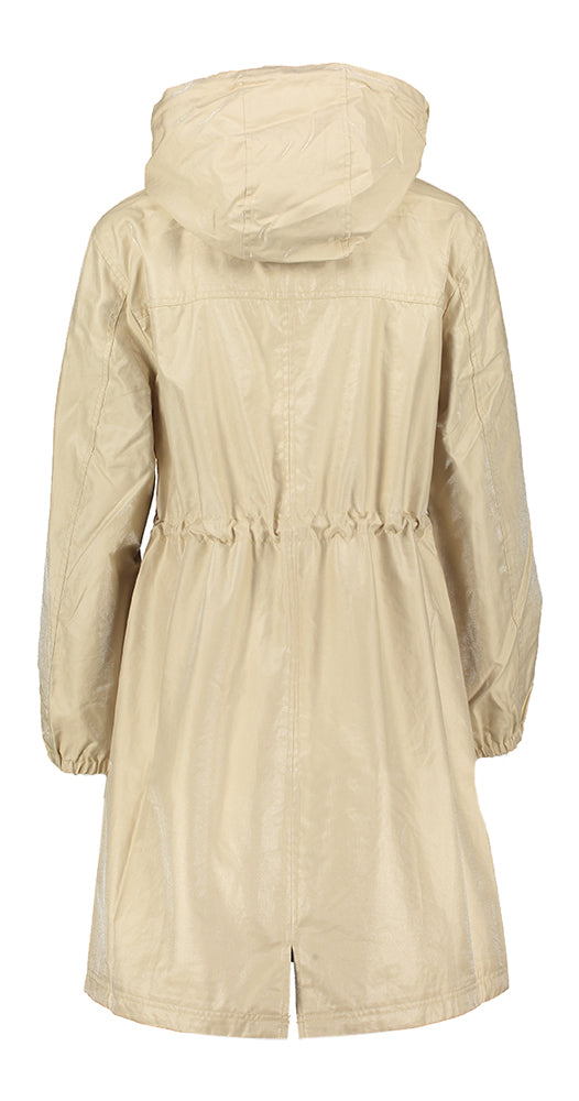 Beige halflange zomerjas met glans Gerry Weber