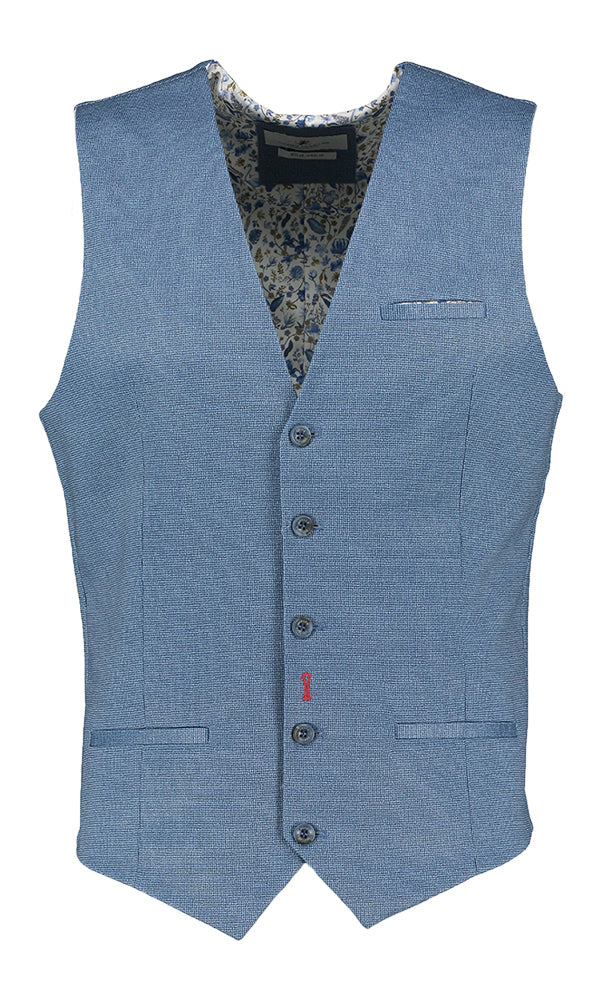 Gilet bleu Un poisson nommé Fred