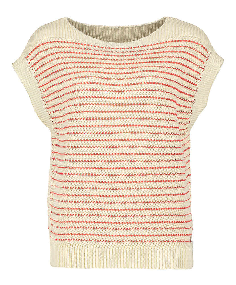 Débardeur beige à motif rhododendron Boone Xandres