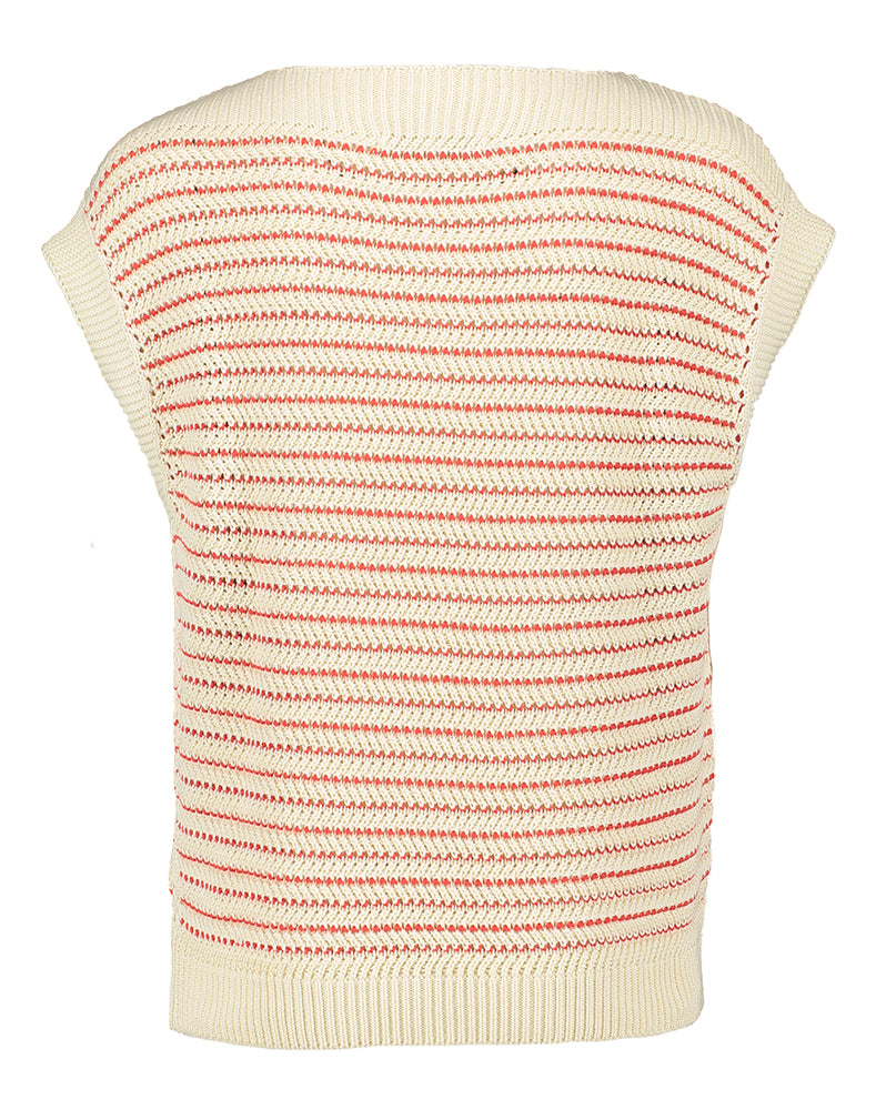 Débardeur beige à motif rhododendron Boone Xandres