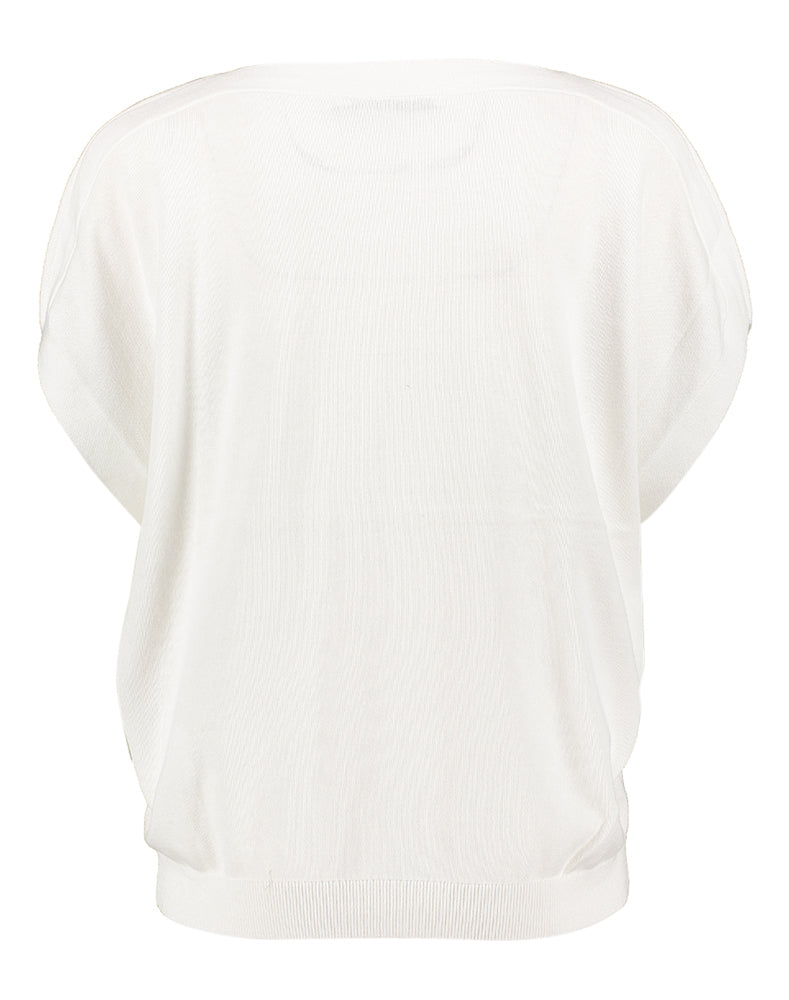 Pull blanc Amandine Xandres