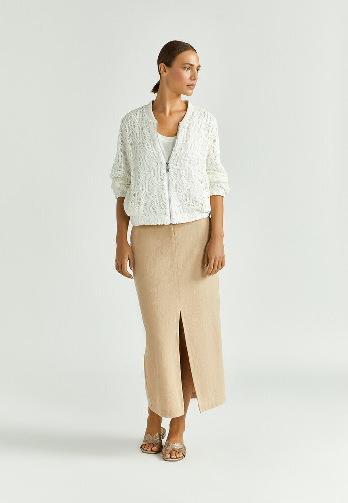 Beige rok Roelke Xandres