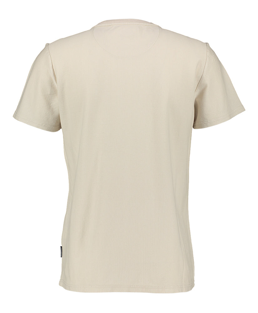 Beige katoenen t-shirt State Of Art