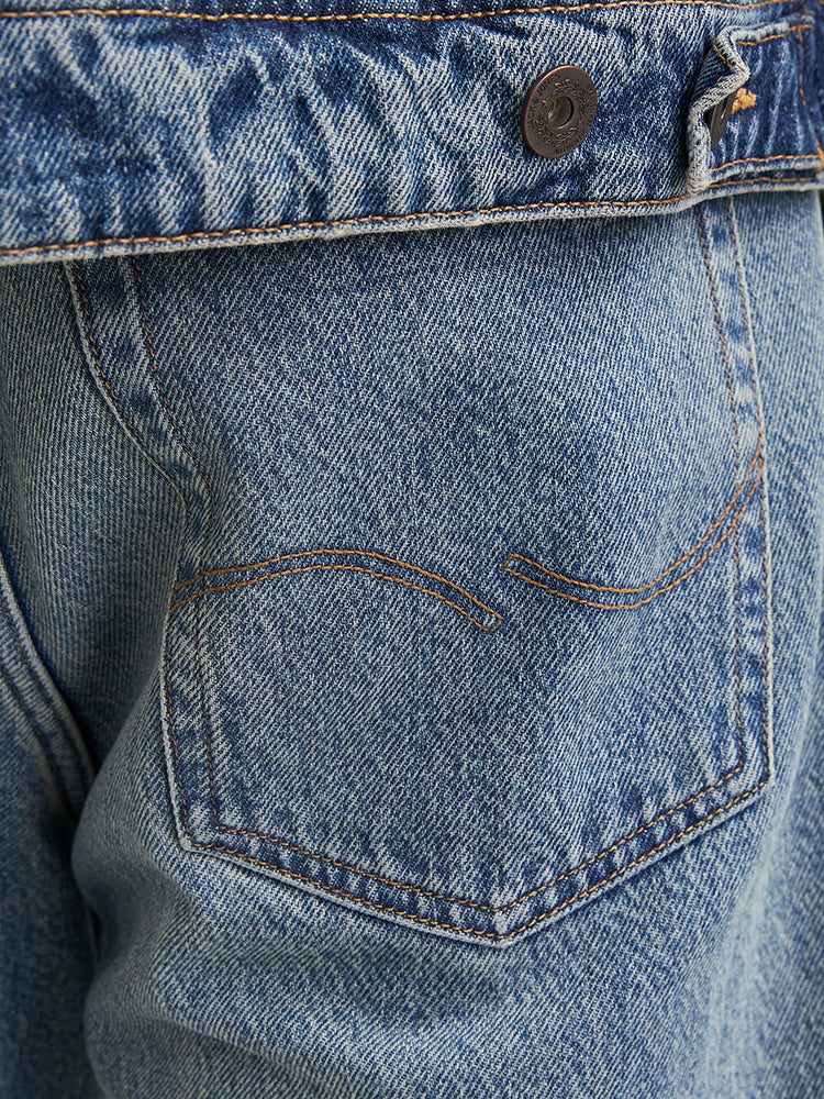 Blauwe loose fit jeans Jack & Jones