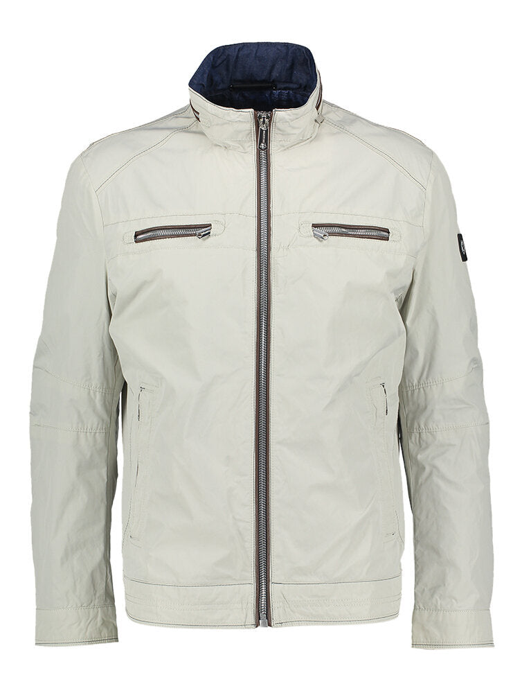 Manteau zippé gris anthracite Milestone