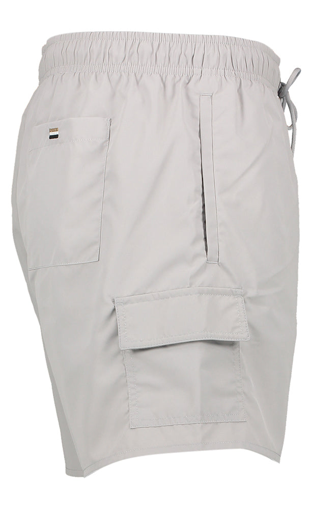 Short de bain gris moyen Hugo Boss