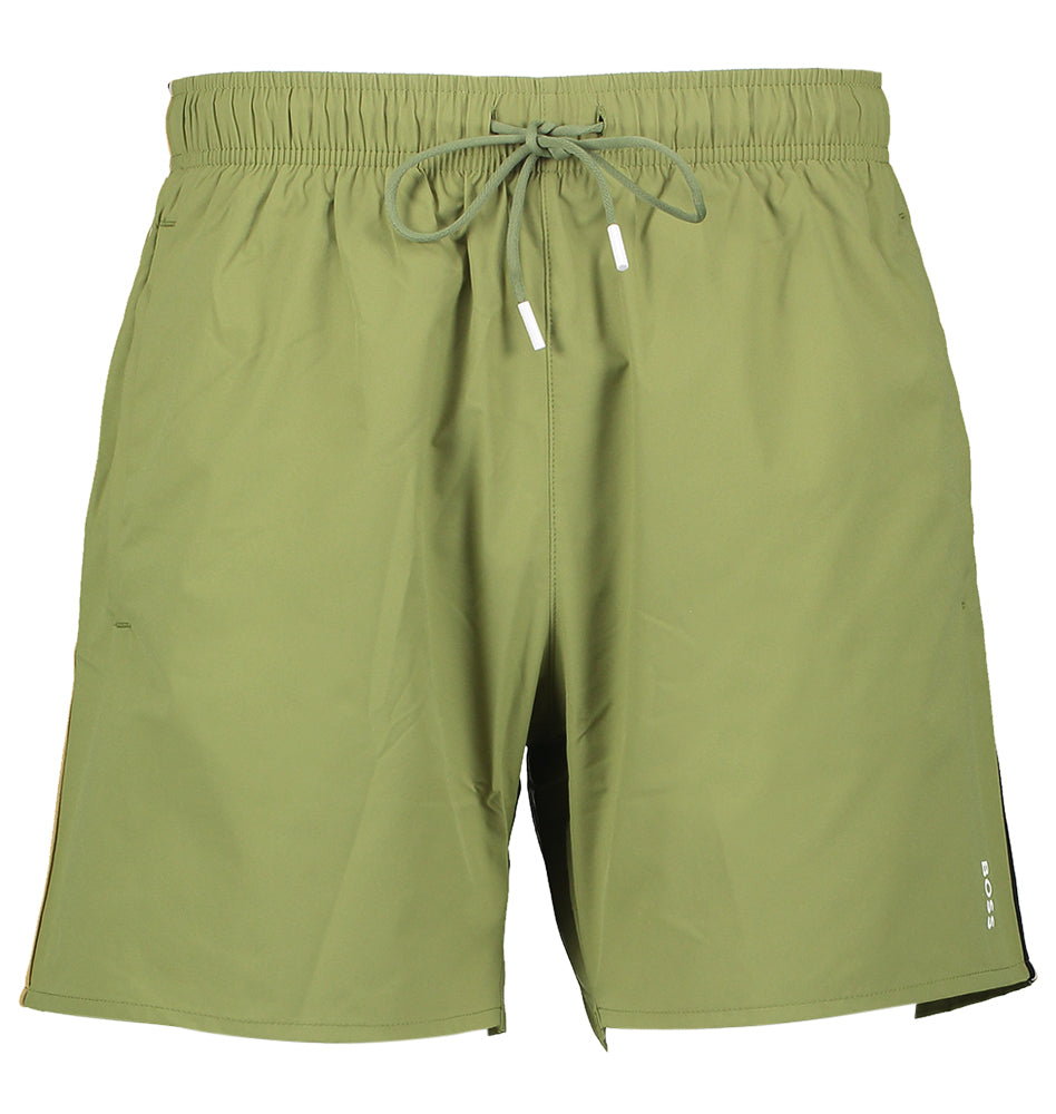 Short de bain vert moyen Hugo Boss