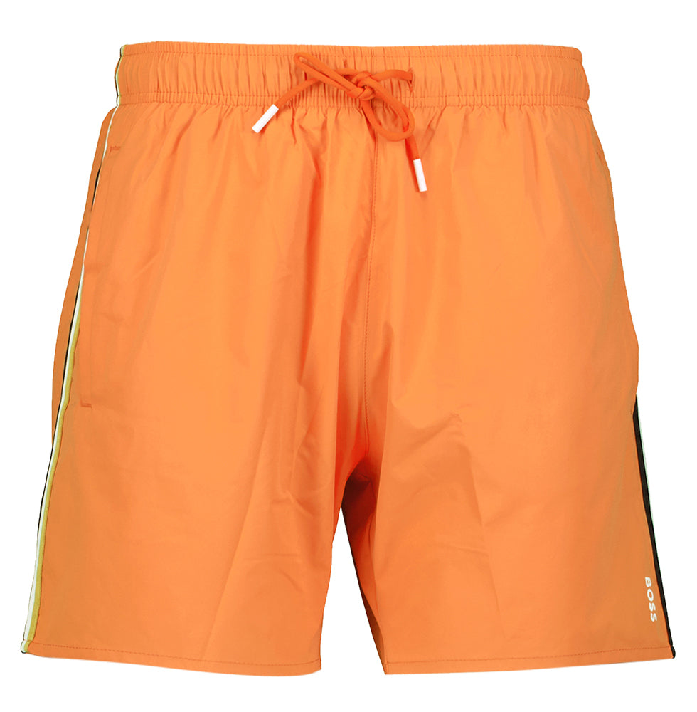 Short de bain orange vif Hugo Boss