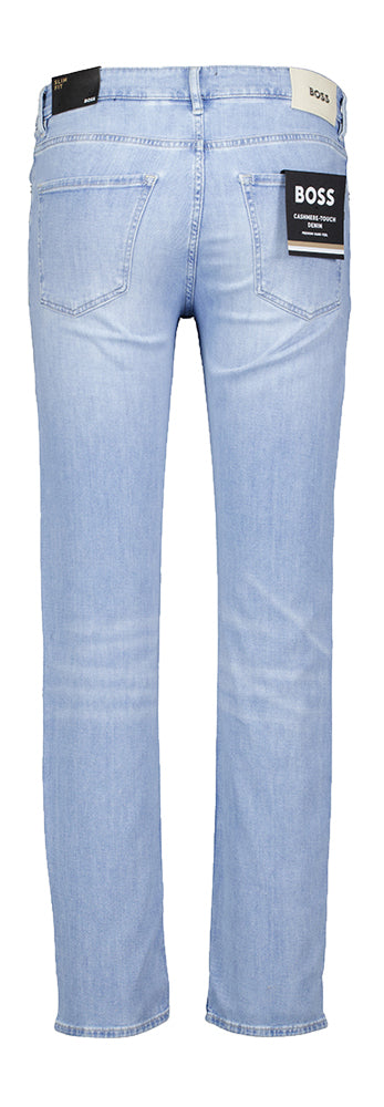 Blauwe slim fit jeans Hugo Boss