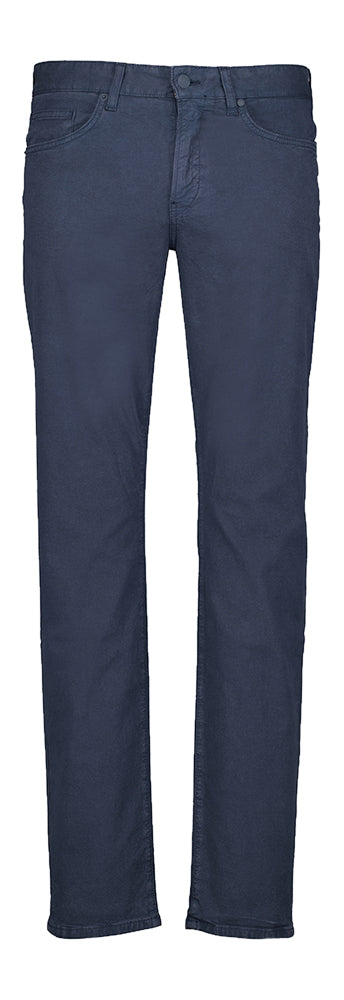 Geklede donkerblauwe broek Delawar Boss
