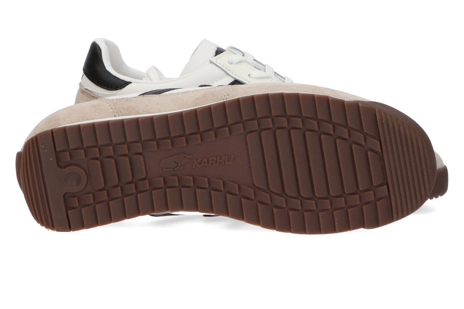 Witte lage sneakers met multicolor details Mestari Karhu