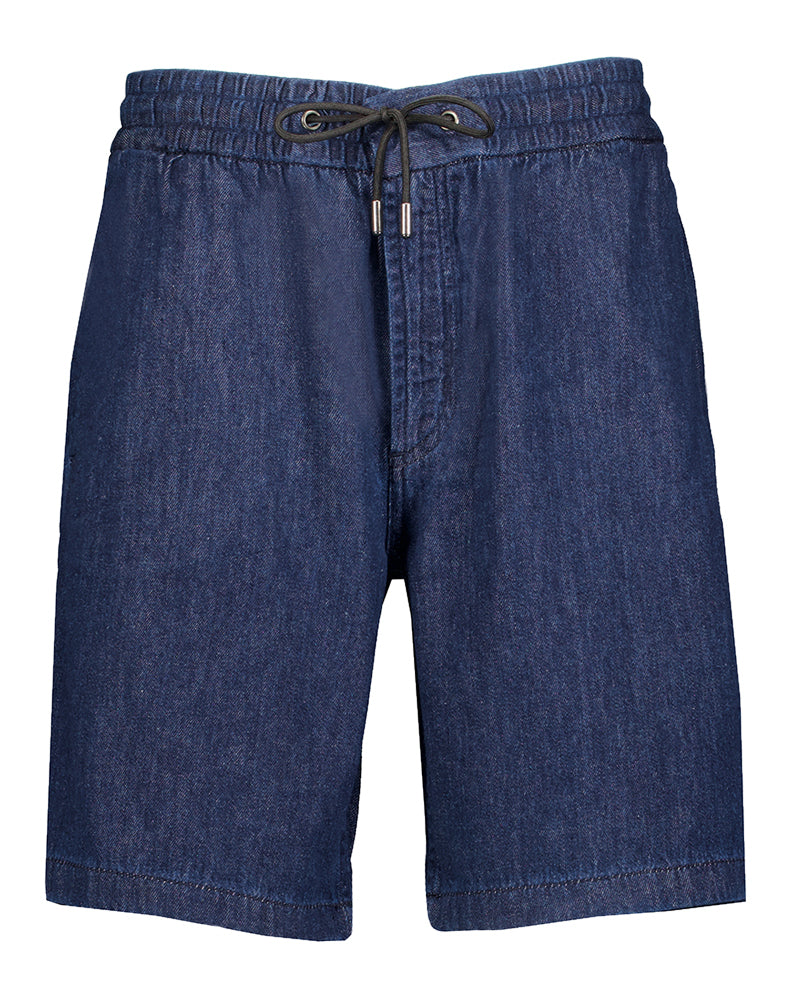 Short en jean bleu foncé Sandrew Hugo Boss