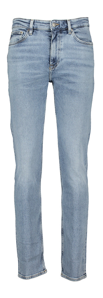 Blauwe slim fit jeans Hugo Boss