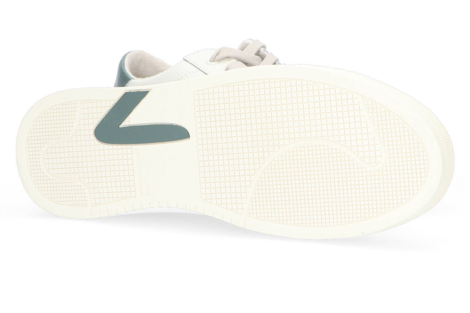 Baskets basses en cuir et daim HUB