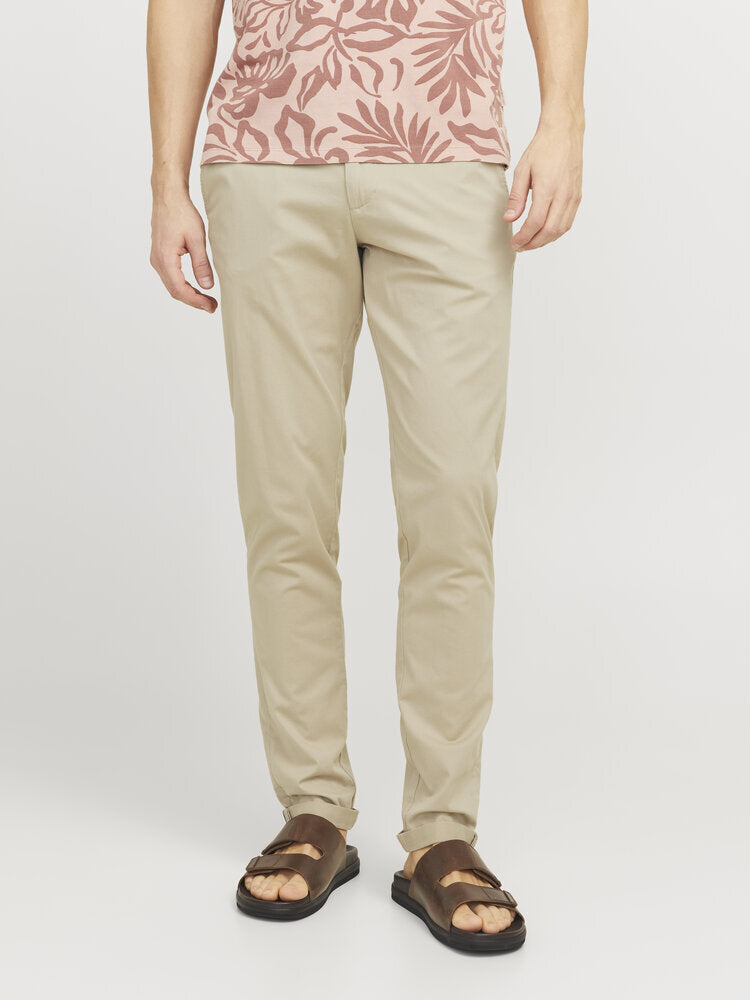 Beige slim fit chino Jack & Jones