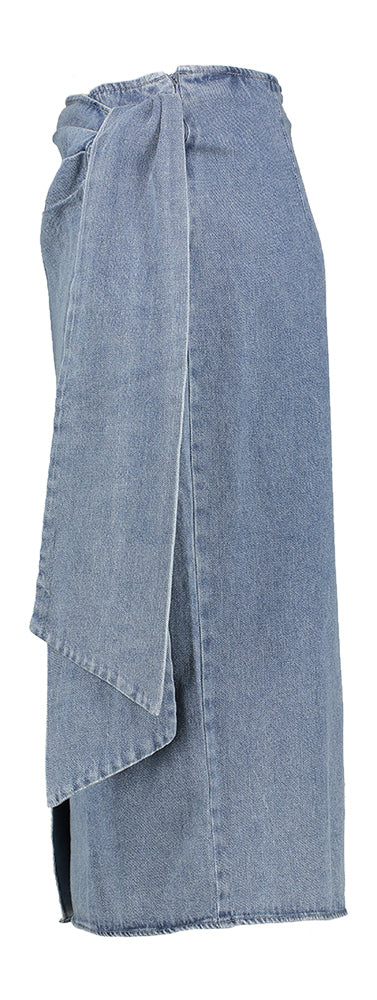 Jeansrok met overslag Naomi Les Soeurs