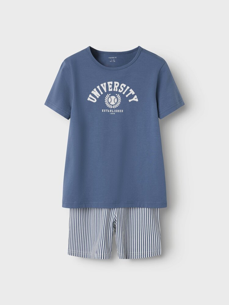 Pyjama bleu Chine. Nommez-le.