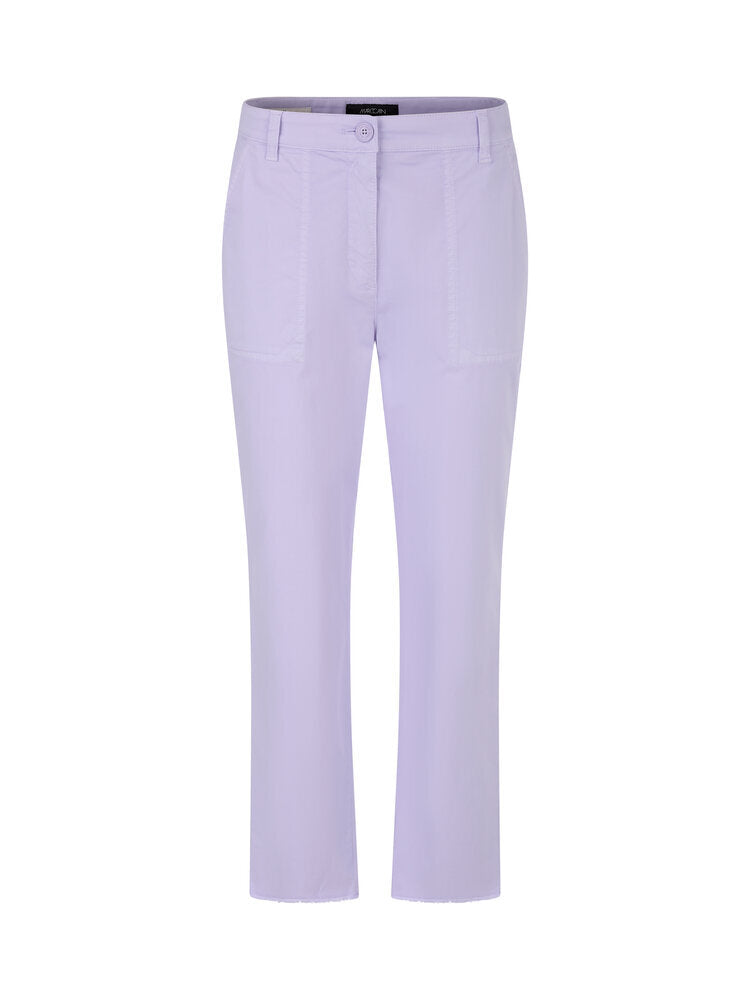 Pantalon violet à poches plaquées Marccain Sport