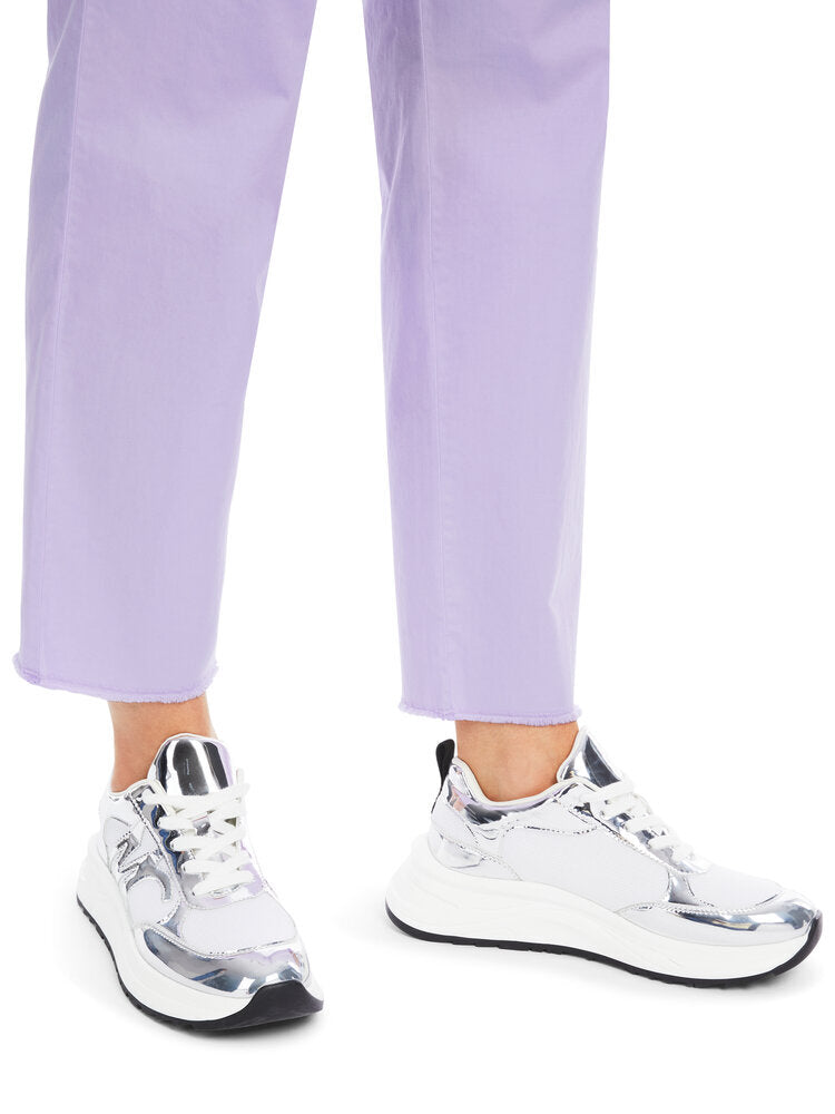 Pantalon violet à poches plaquées Marccain Sport