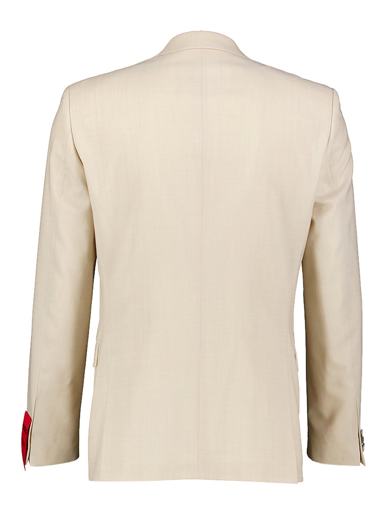 2-delig beige kostuum Hugo Boss