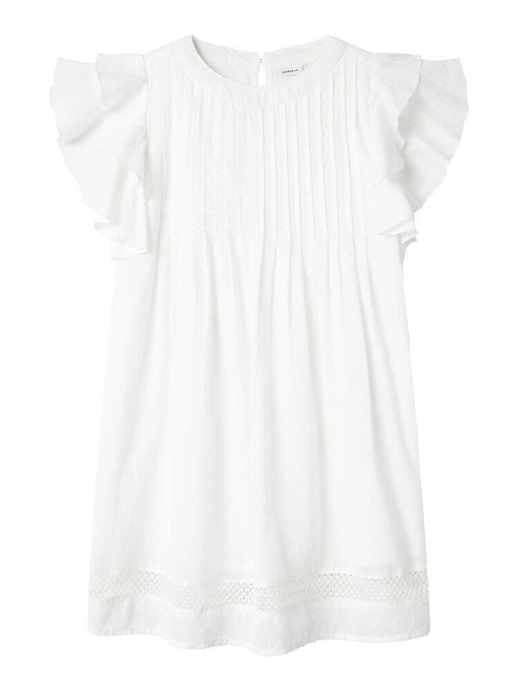 Robe blanche brodée Nommez-la