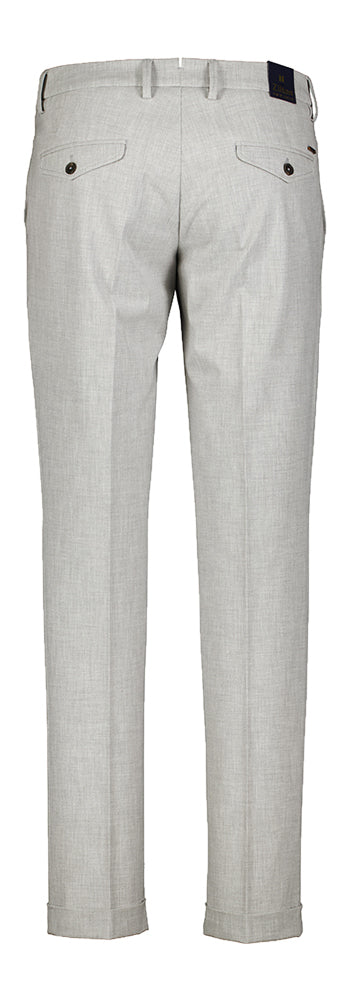 Grijze geklede broek Storm Zilton