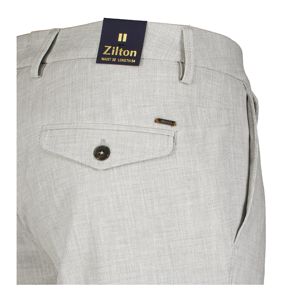Grijze geklede broek Storm Zilton