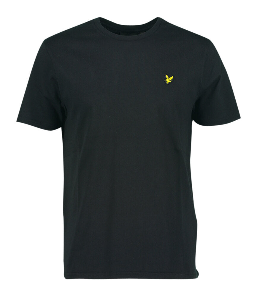 T-shirt en coton noir Lyle & Scott