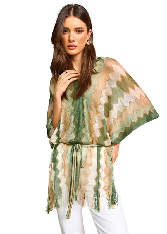 Pull avec détail volant Riani