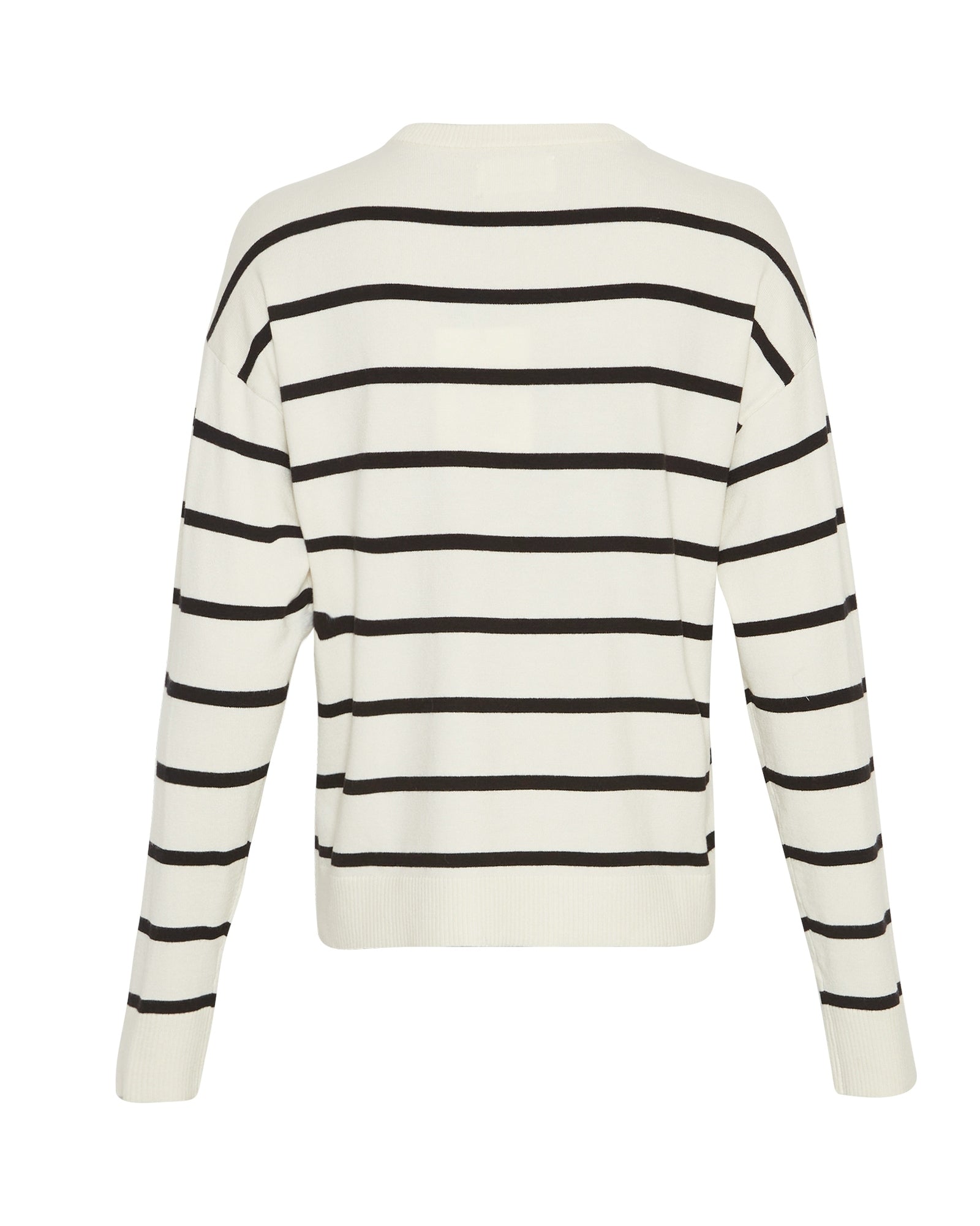 Pull rayé blanc et bleu Maura Rachelle MSCH