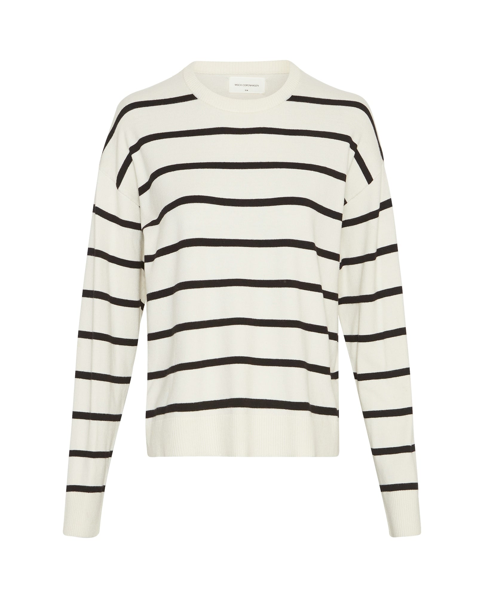 Pull rayé blanc et bleu Maura Rachelle MSCH