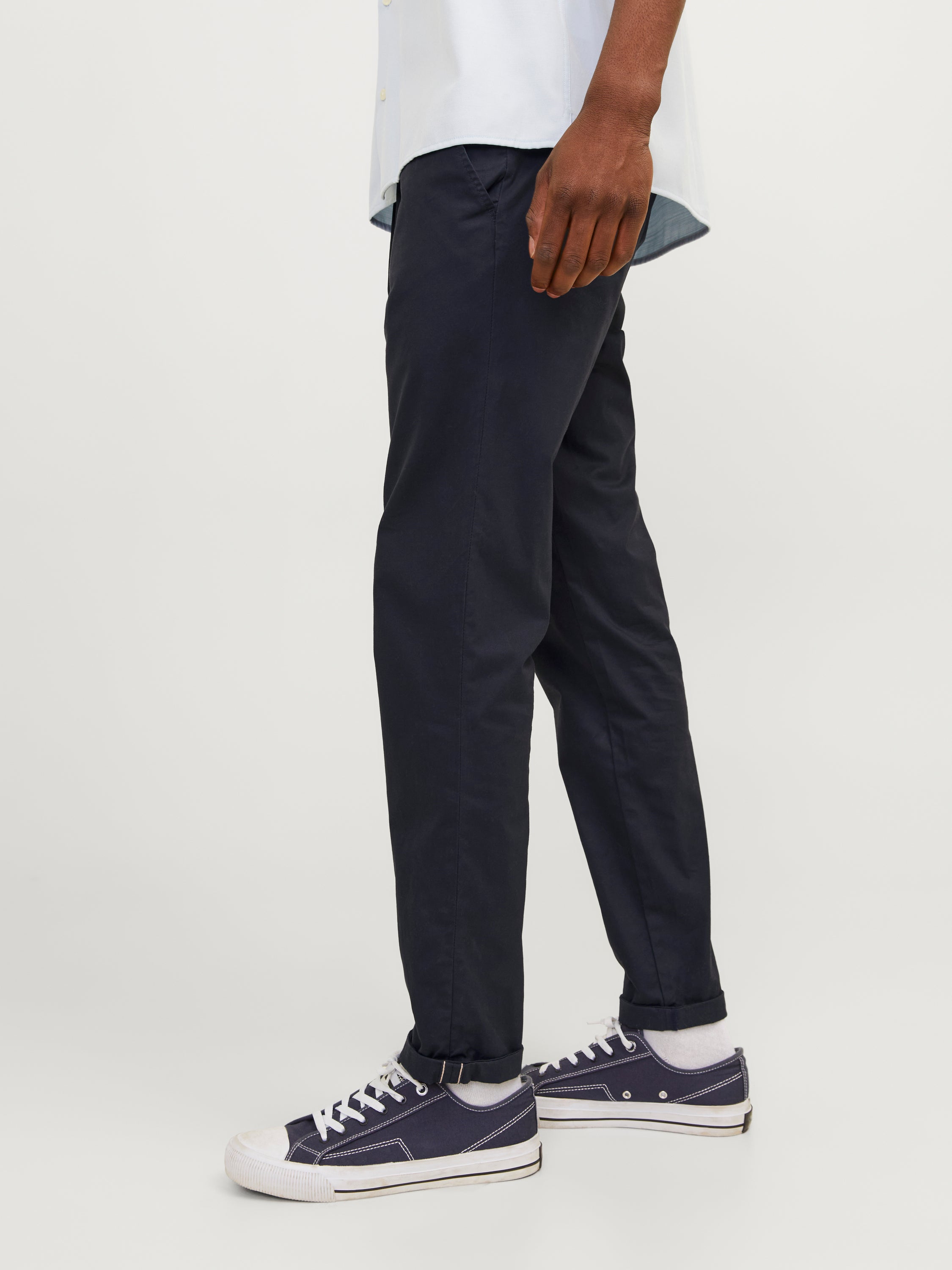 Chino bleu foncé coupe slim Jack & Jones