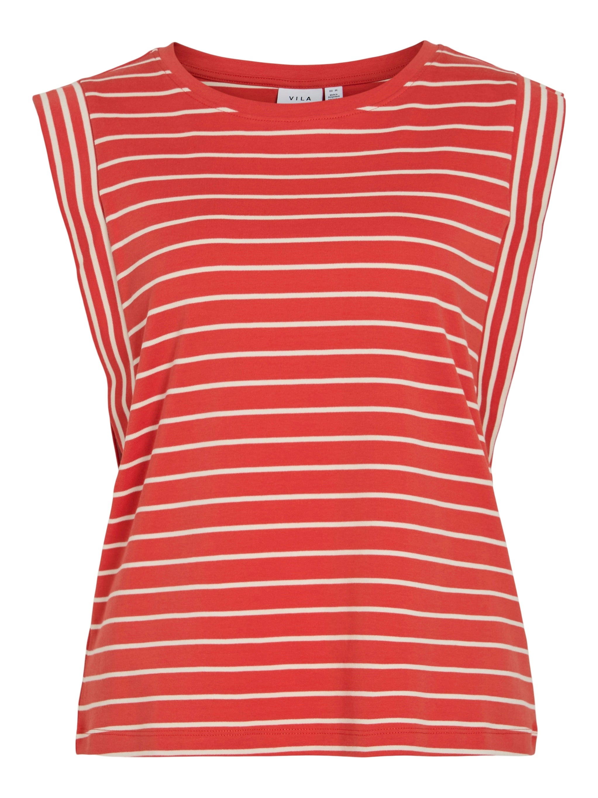 T-shirt à rayures rouges Viveriana Vila
