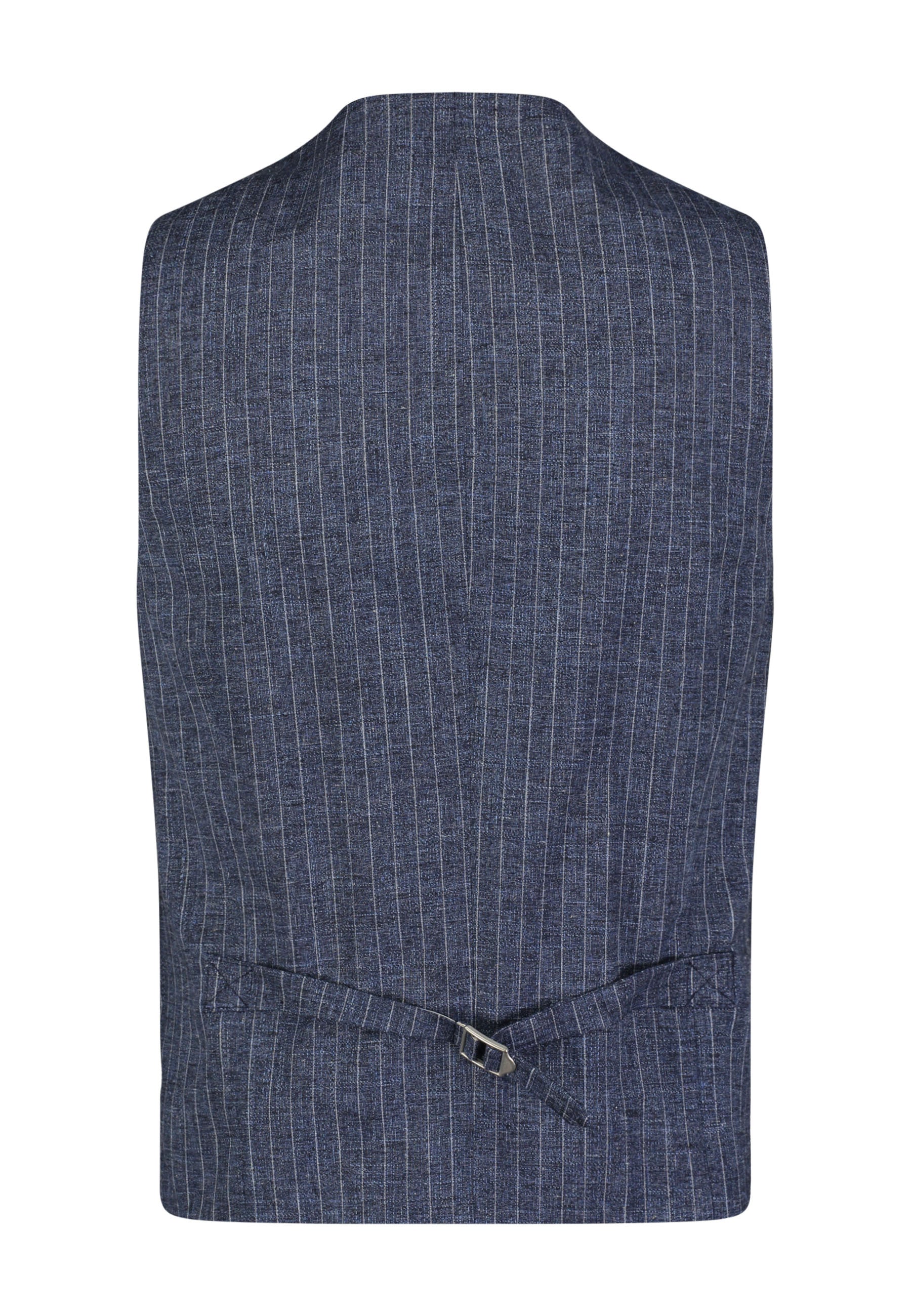 Gilet à fines rayures bleues Roy Robson