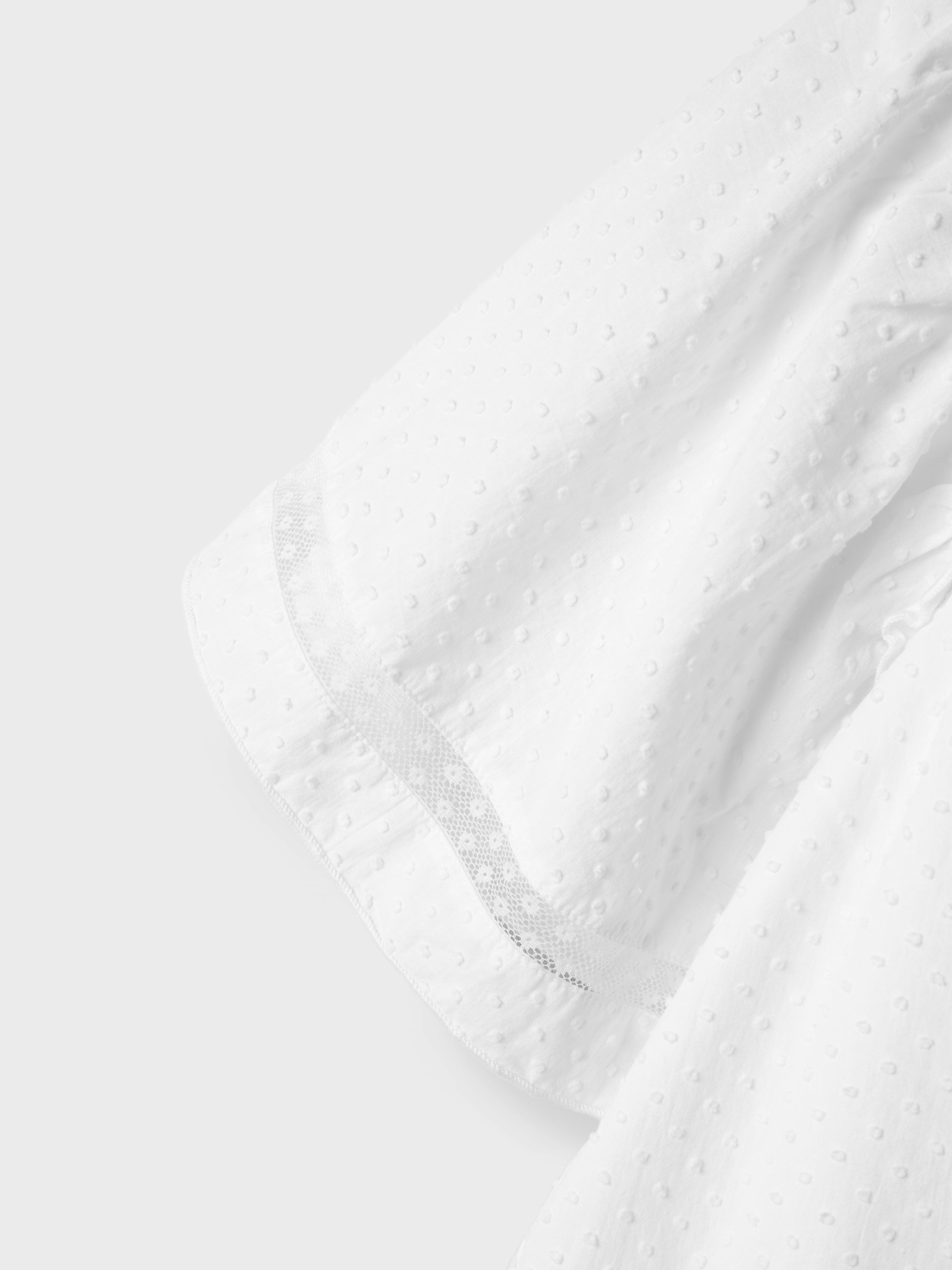 Chemisier blanc en coton à épaules dénudées - Nommer