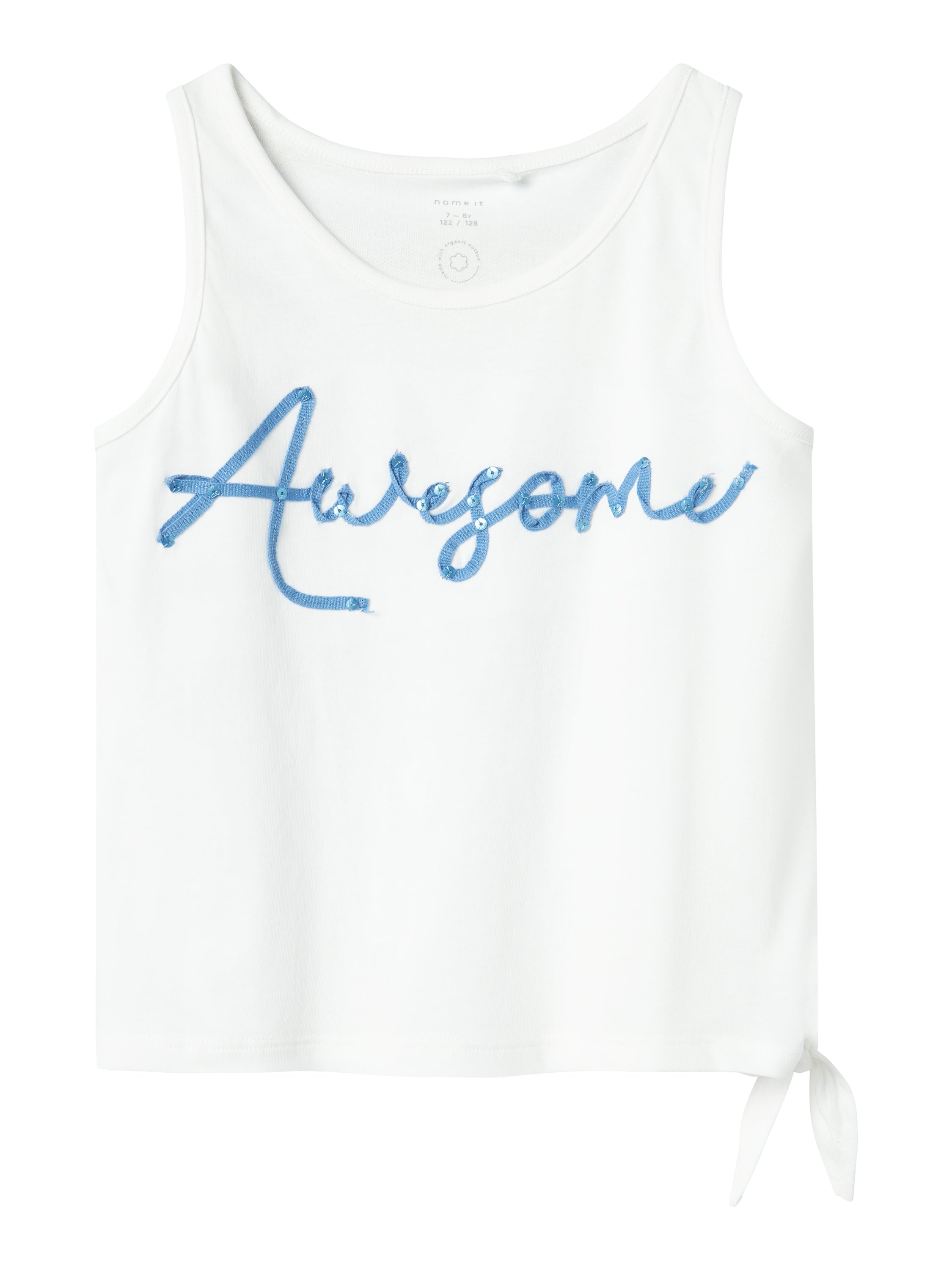 Witte top Awesome Name It