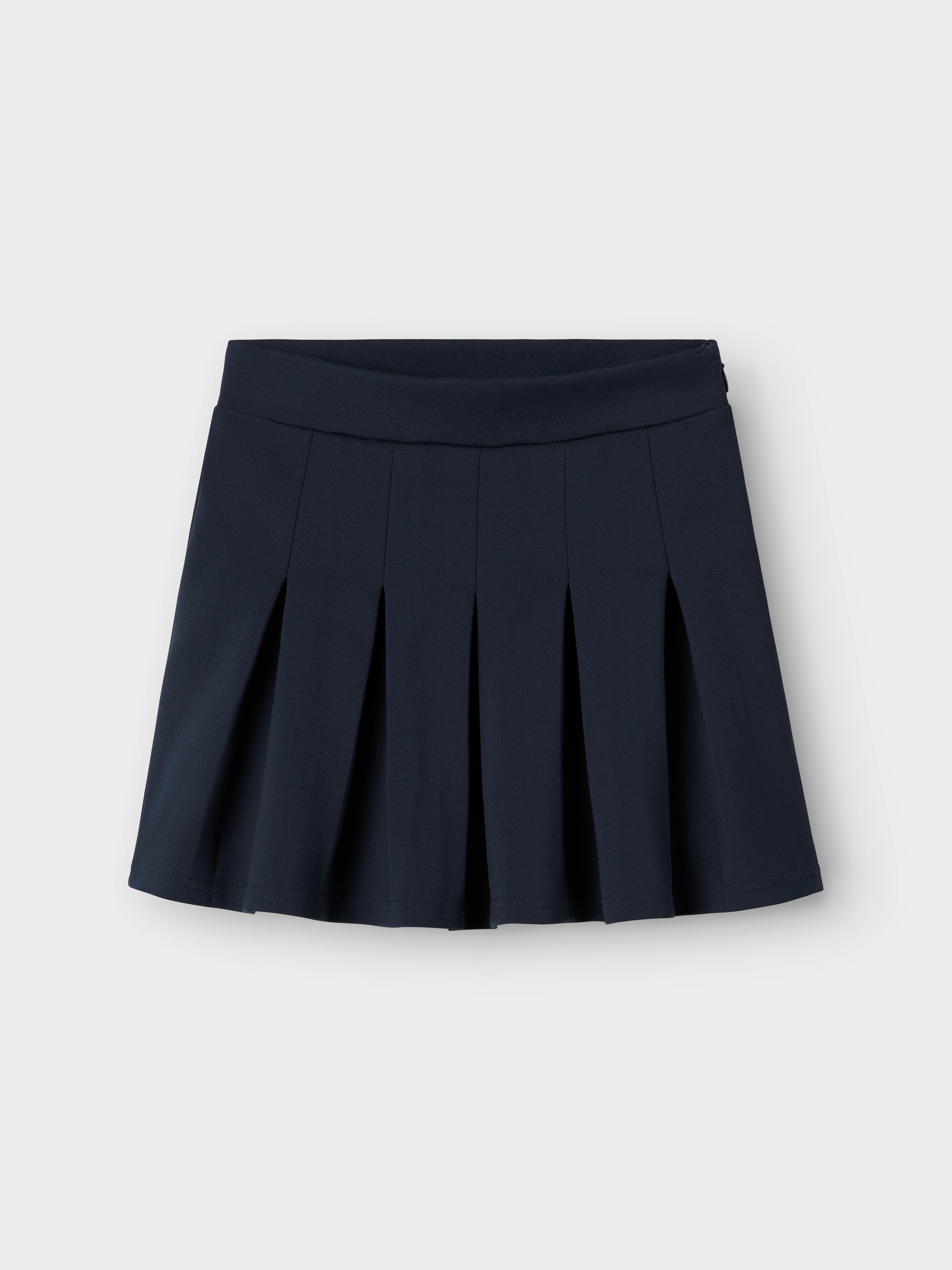 Blauwe korte plooirok Name It