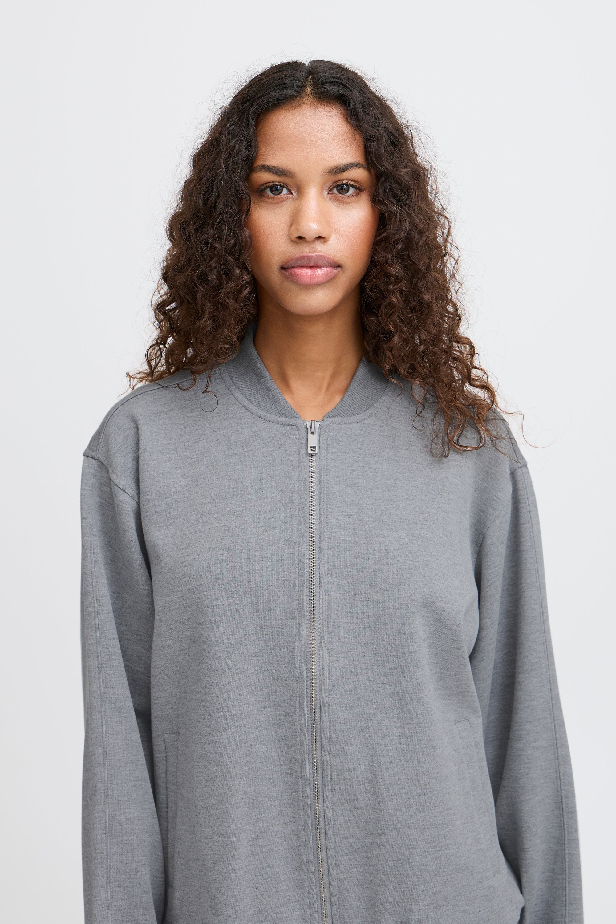 Gilet gris avec lien en bas Kate Neo Ichi