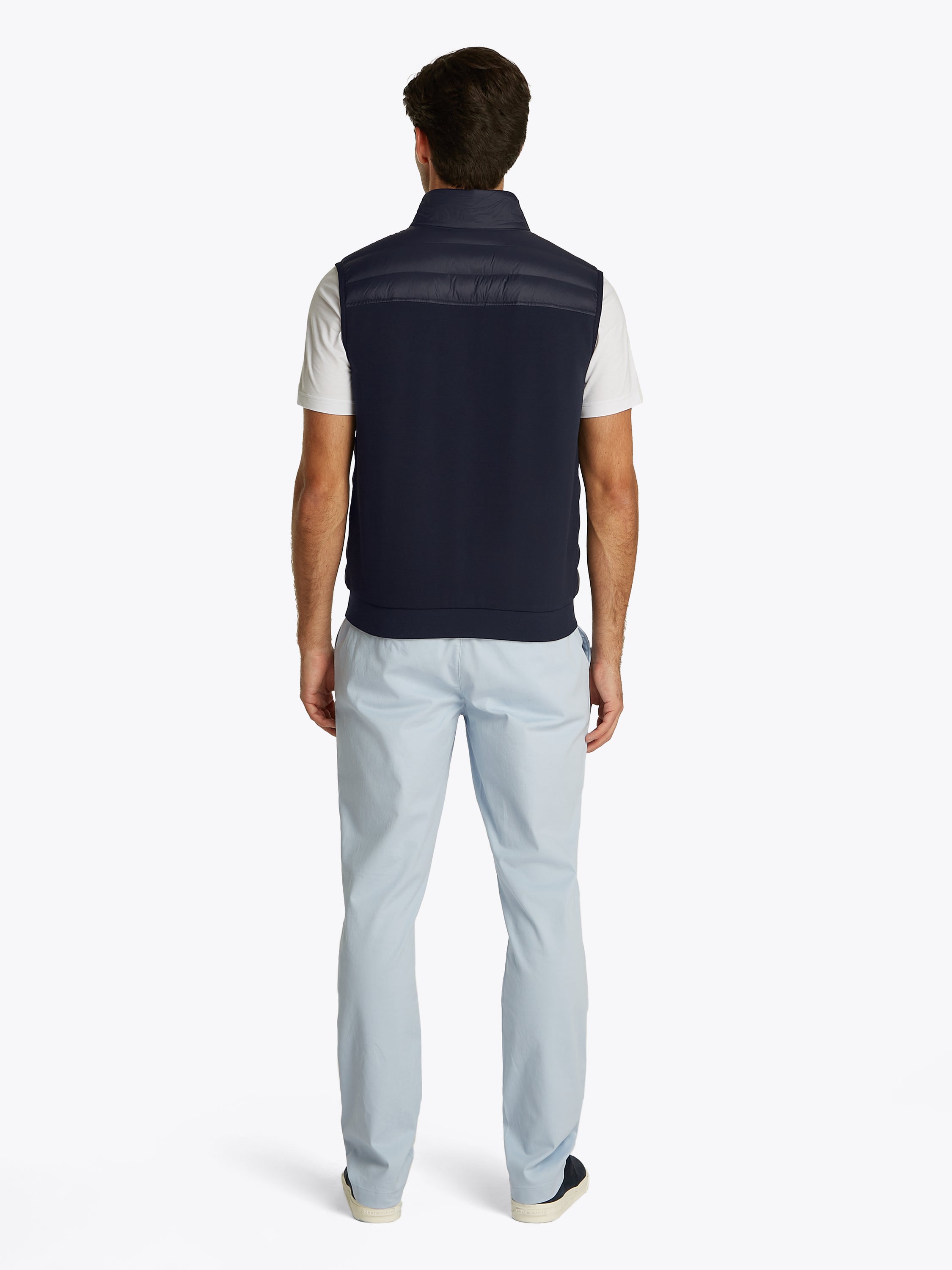 Gilet sans manches matelassé bleu foncé Tommy Hilfiger