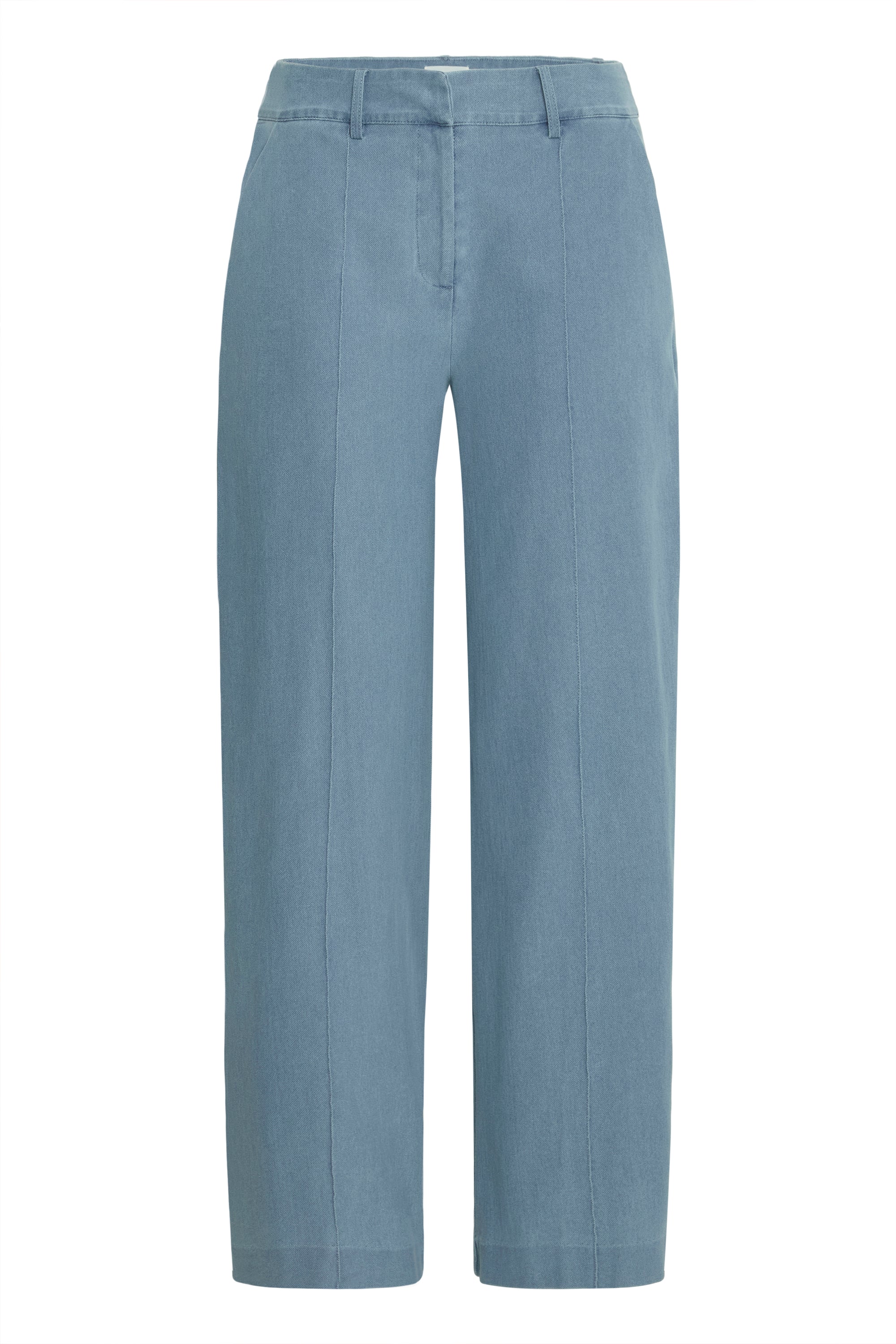 Vintage blauwe wijdvallende broek Kate Denim Ichi