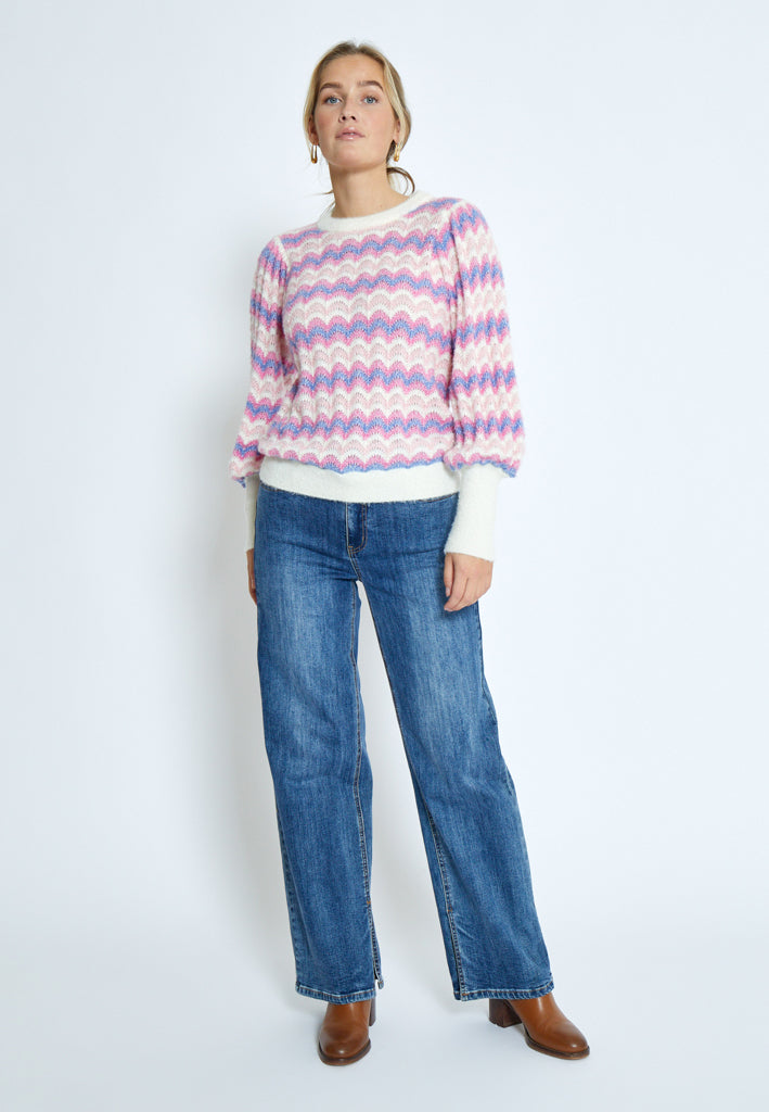Multicolor trui met print Filicia Peppercorn