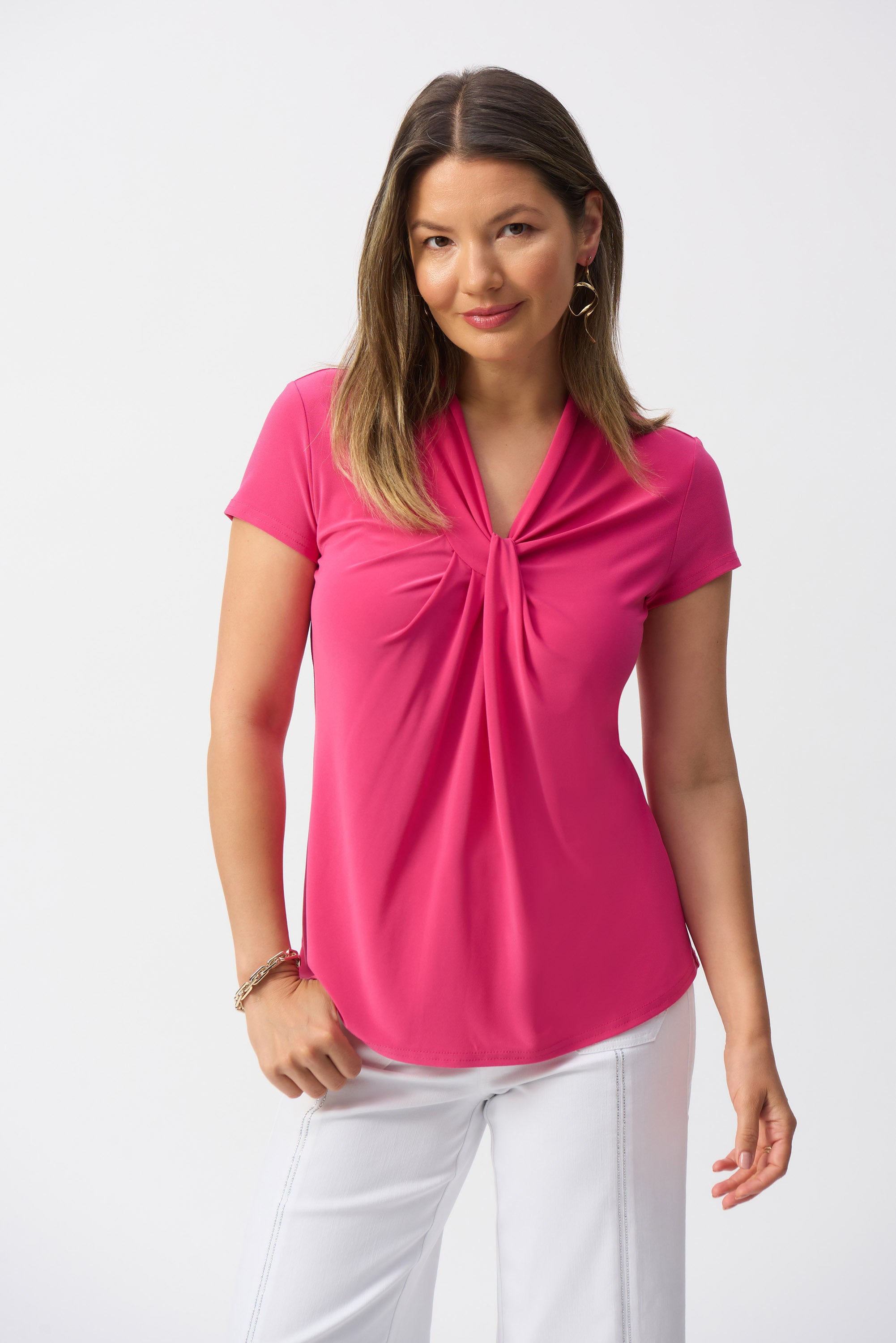 T-shirt rose fuchsia Joseph Ribkoff