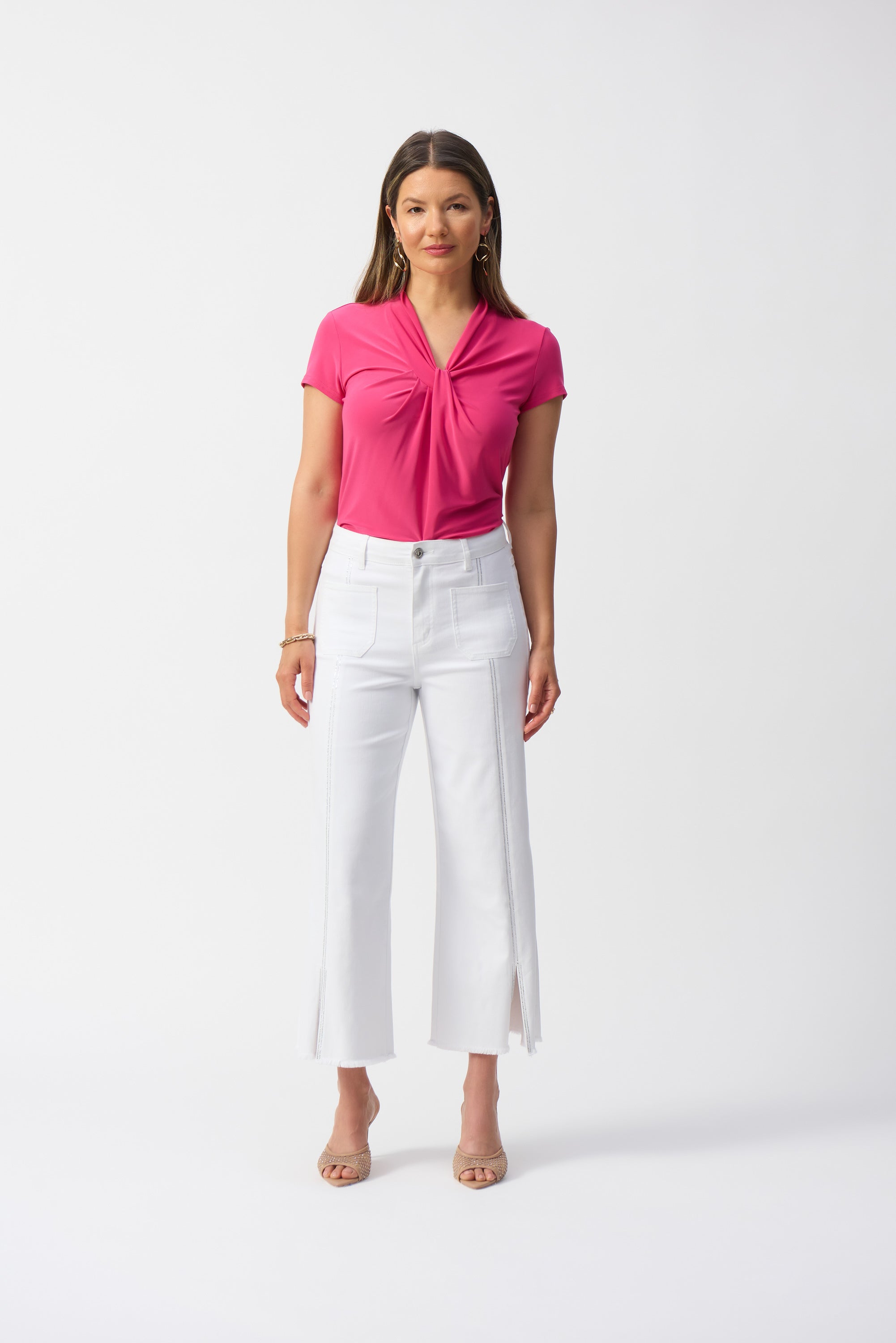 T-shirt rose fuchsia Joseph Ribkoff