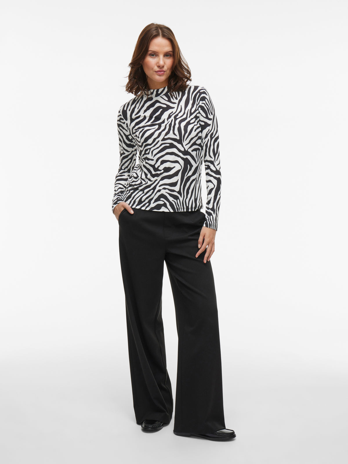 T-shirt in zebraprint Vileoa Vila
